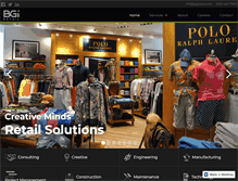 Tablet Screenshot of bgiretail.com